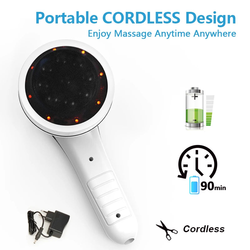 Smart Library Ekang PL-665 Masseur De Dos Home Personal Smart Electric Anti Cellulite Back Neck And Shoulder Vibrating Body Mass