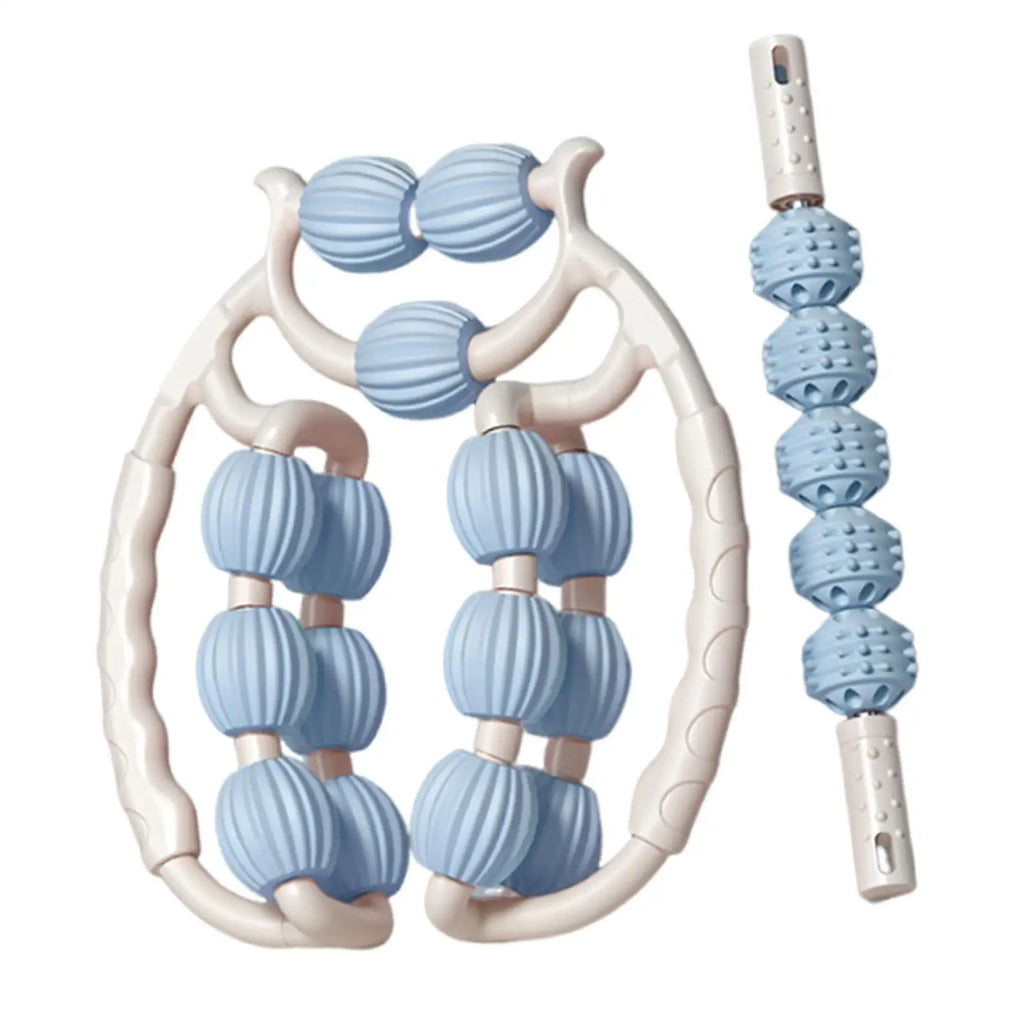 360 ° 360 ° roller roller roller with a relaxing Handheld Deep Fabric Masseur