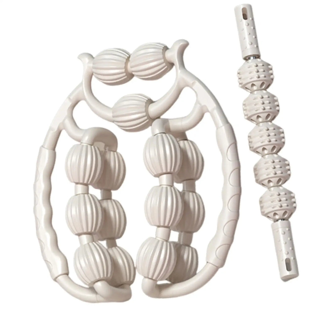 360 ° 360 ° roller roller roller with a relaxing Handheld Deep Fabric Masseur