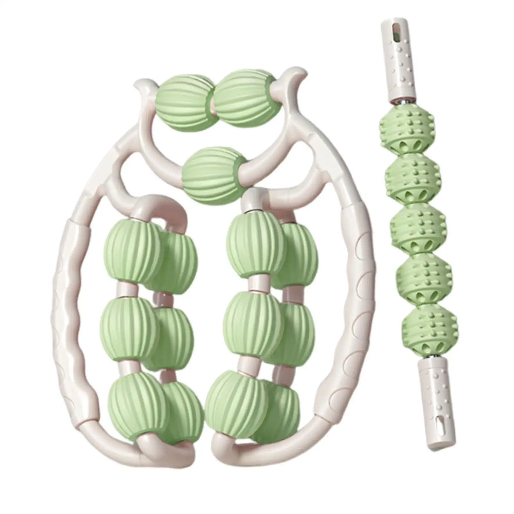 360 ° 360 ° roller roller roller with a relaxing Handheld Deep Fabric Masseur