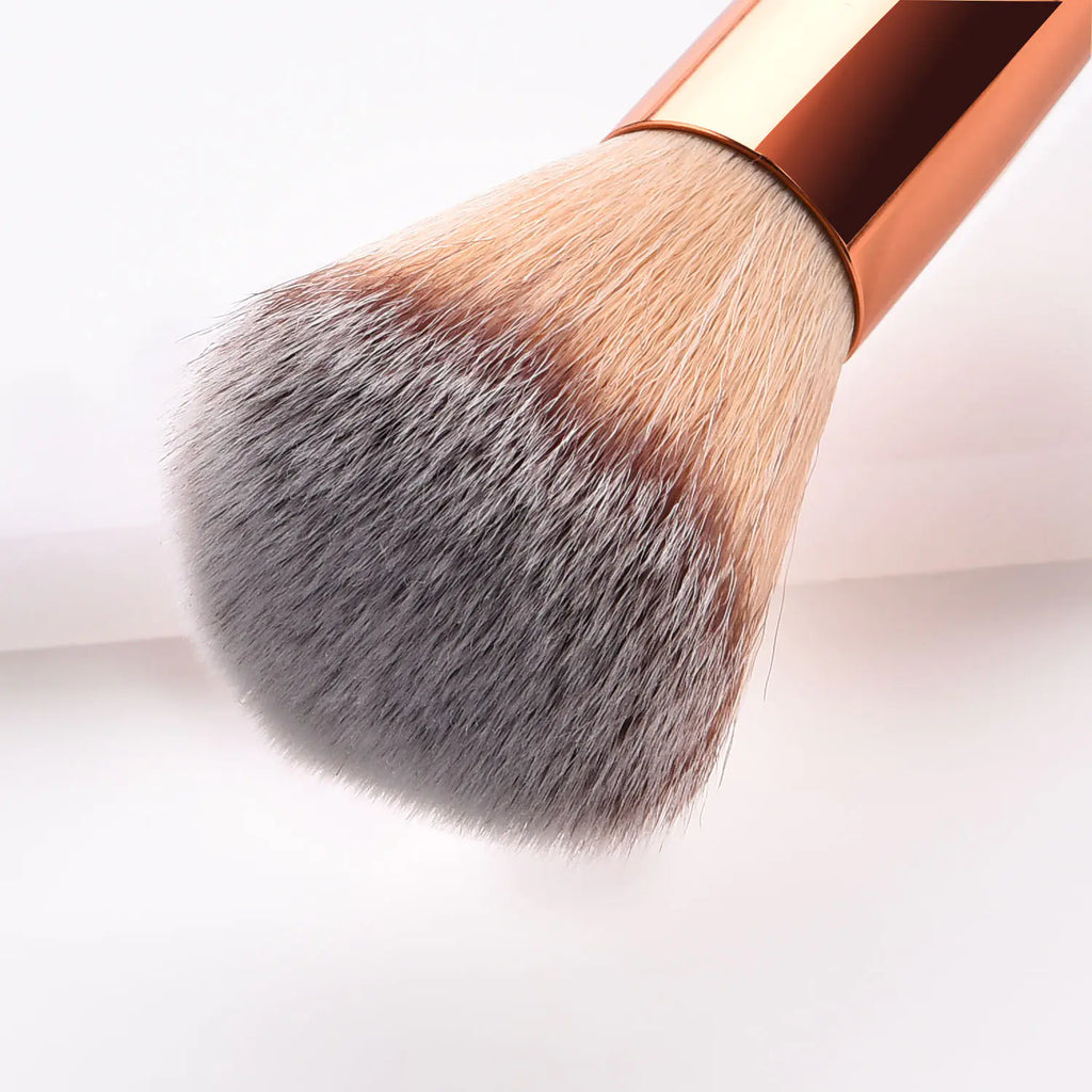 Dual-Head Makeup Brush - Platinum Powder Brush by GUJHUI